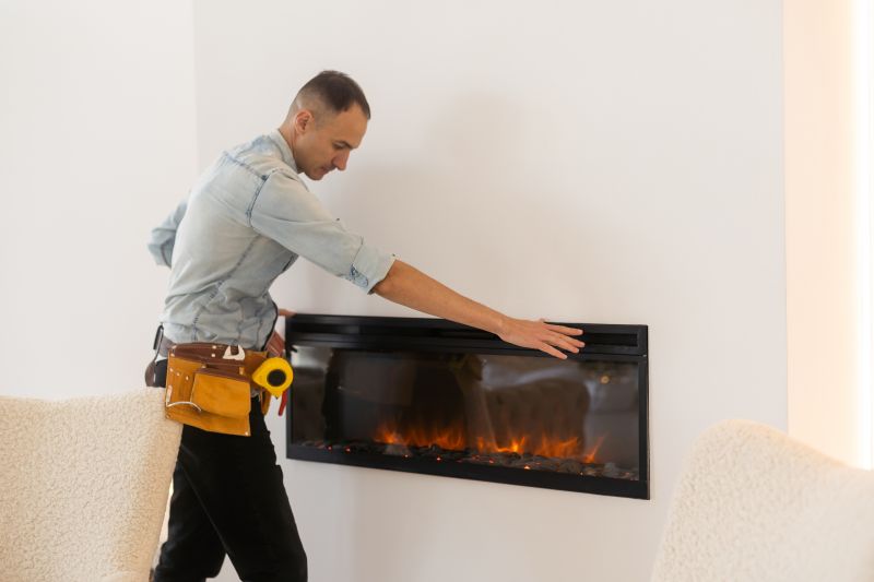Electric Fireplace Installation