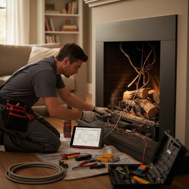 Electric Fireplace Installation