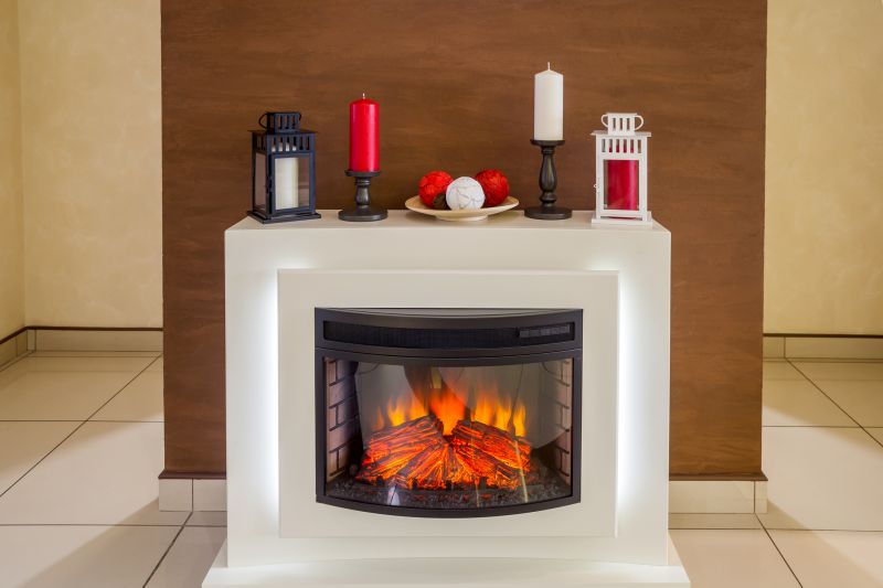 electric fireplace installation