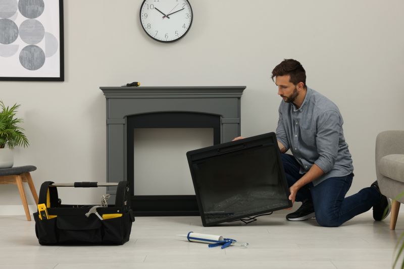 Electric Fireplace Installation