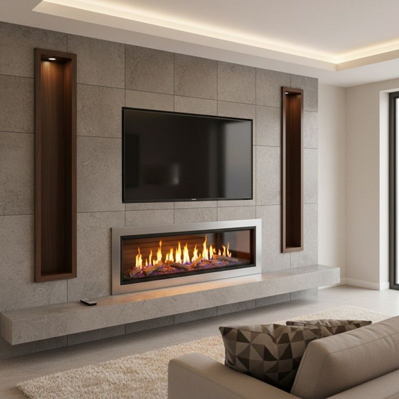 Electric Fireplace Installation